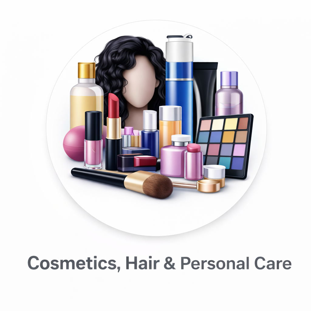 Cosmetics, Hair & Personal Care